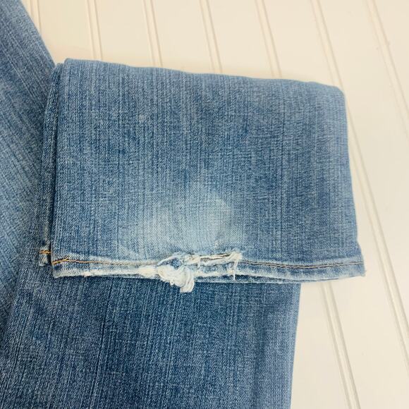 Old Navy The Flirt Vintage Boot Cut Jeans Sz 34" waist Low rise - Picture 9 of 9